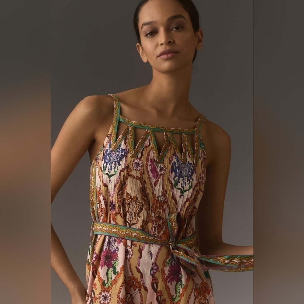 Ranna Gill Printed Cutout Jumpsuit View 3